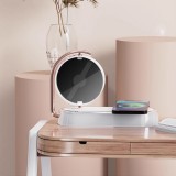 全息投影裸眼3D無(wú)線充小夜燈15W快充可旋轉(zhuǎn)LED屏幕床頭無(wú)線充夜燈