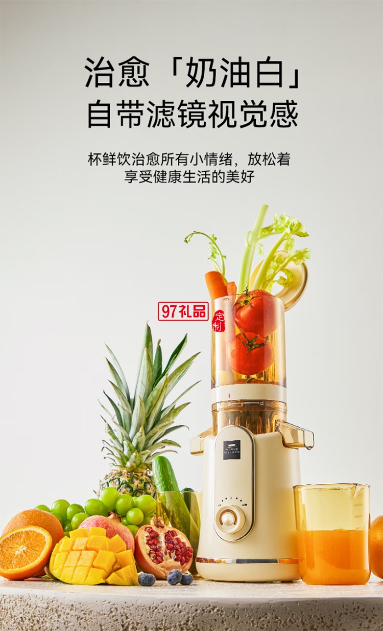 康寧原汁機(jī)榨汁機(jī)渣汁分離多功能家用鮮榨果汁機(jī)電動全自動冷壓炸果汁果蔬機(jī)