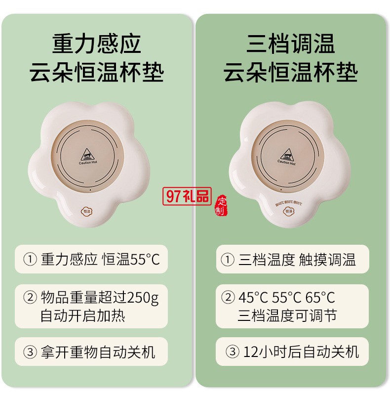 1.8云朵加熱杯墊（三檔調(diào)溫）