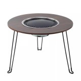 君華仕 GENVAS圍爐桌子燒烤爐全套家用室內(nèi)外圍爐煮茶器具套裝炭烤火