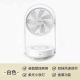 七彩叮當(dāng)電風(fēng)扇臺(tái)式小型折疊空氣循環(huán)扇臥室靜音遙控掛壁風(fēng)扇桌面壁掛懸浮扇