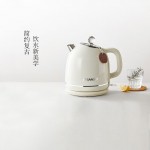 燒水壺電熱水壺家用大容量304不銹鋼復(fù)古燒水壺泡茶壺一體式快燒壺