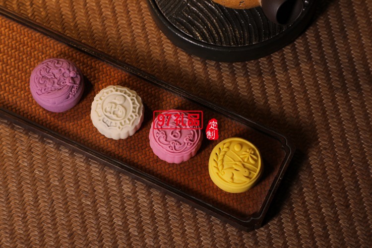 東方傳承中秋禮盒包裝盒高檔雙層手提月餅禮品冰皮月餅