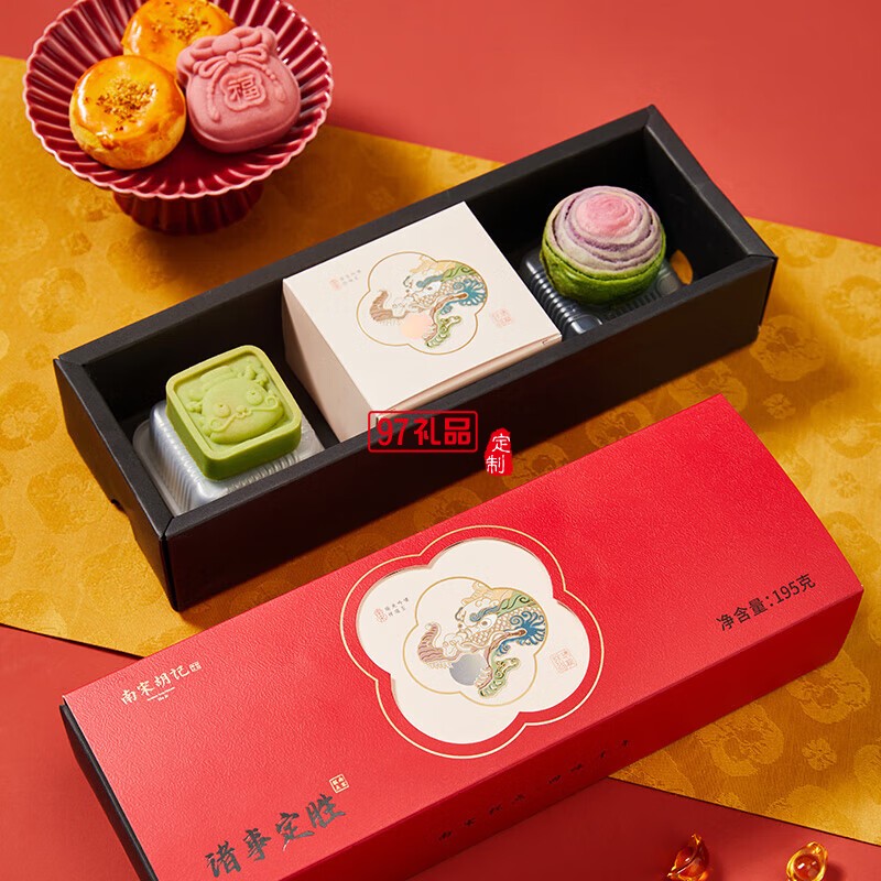 南宋胡記中式糕點(diǎn)心寶寶誕生零食定勝糕喜餅回禮結(jié)婚生日伴手禮盒