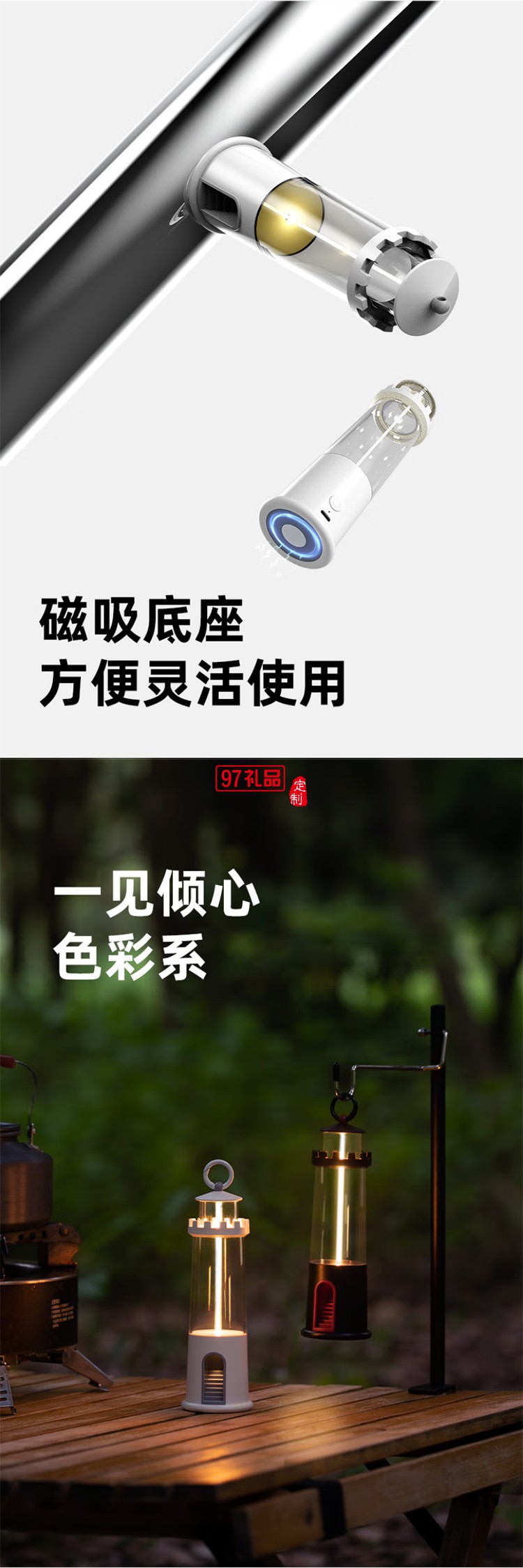 新款戶外露營燈氣氛圍帳篷掛燈多功能照明手提燈野營復(fù)古馬燈